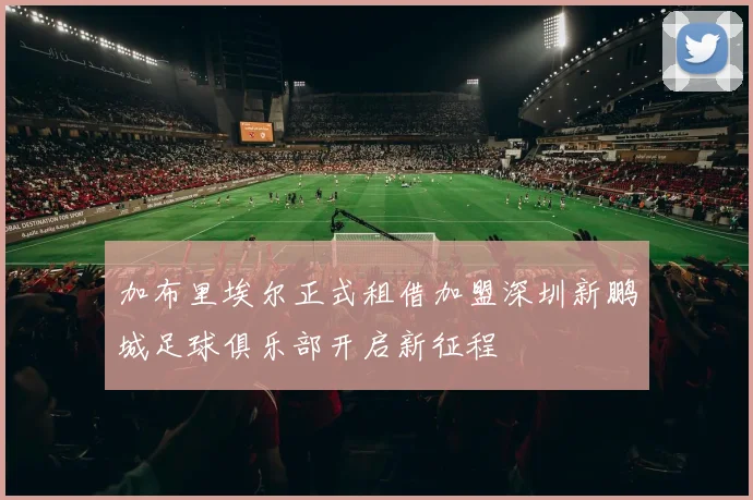 加布里埃尔正式租借加盟深圳新鹏城足球俱乐部开启新征程